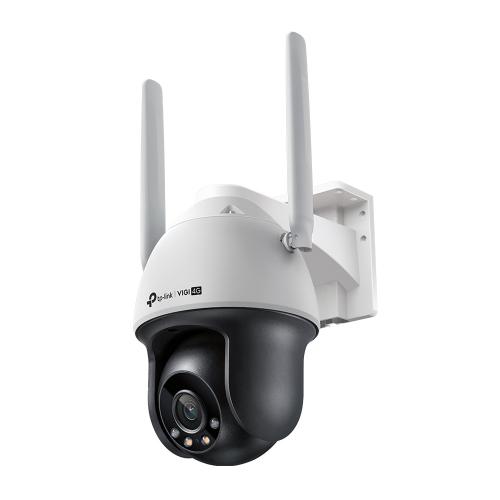 "TP-LINK VIGI 4MP Outdoor Full-Color 4G Pan Tilt Network Camera,VIGI C540-4G(4mm), 1/3.06"" Progressive Scan CMOS, obiectiv: 4mm, F1.6, unghi vizualizare  Horizontal FOV: 80°, Vertical FOV: 43°, Diagonal FOV: 94° distanta IR: 30m, 1 x RJ45 10/100M. Ip66"