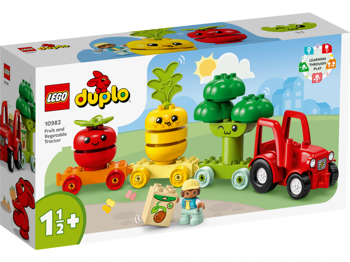 TRACTORUL CU FRUCTE SI LEGUME,LEGO 10982