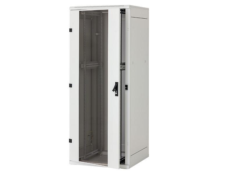 Rack de podea 19" Triton 32U 800x1000mm usa fata sticla panouri laterale/spate detasabile sectiuni pentru ventilatie activa, sectiuni acces cabluri sus/jos/spate IP20 negru