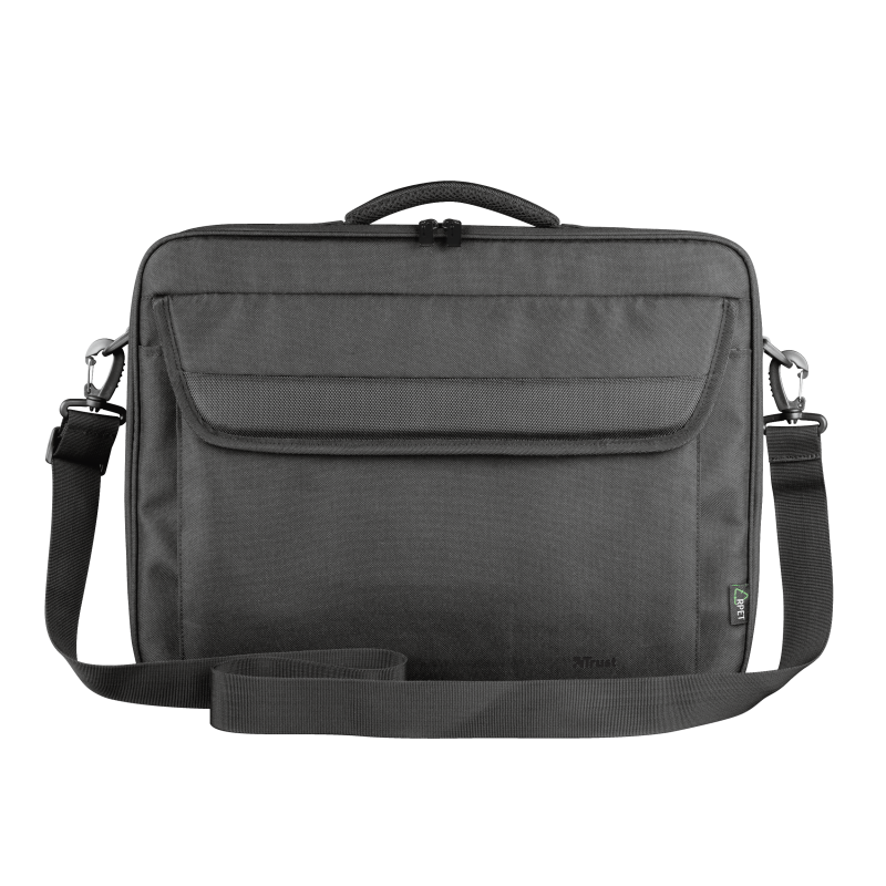 Geanta Trust Atlanta Carry Bag for 15.6" laptop  General Type of bag carry bag Number of compartments 4 Max. laptop size 16 " Max. weight 20 kg Height of main product (in mm) 390 mm Width of main product (in mm) 320 mm Depth of main product (in mm) 60 mm Total weight 475 g Weight of main unit 475 g