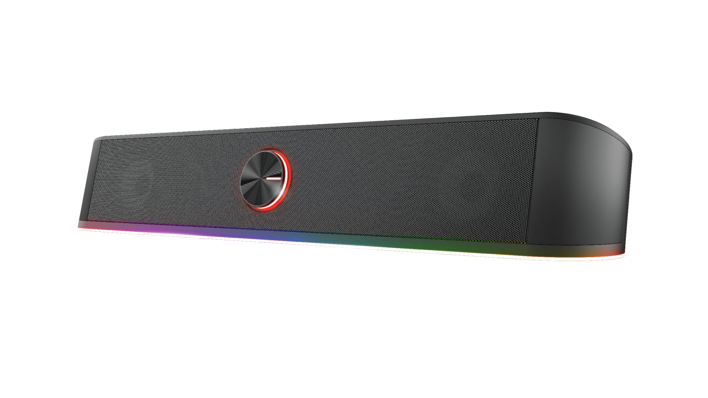Soundbar Trust GXT 619 Thorne RGB, 12W, USB, negru