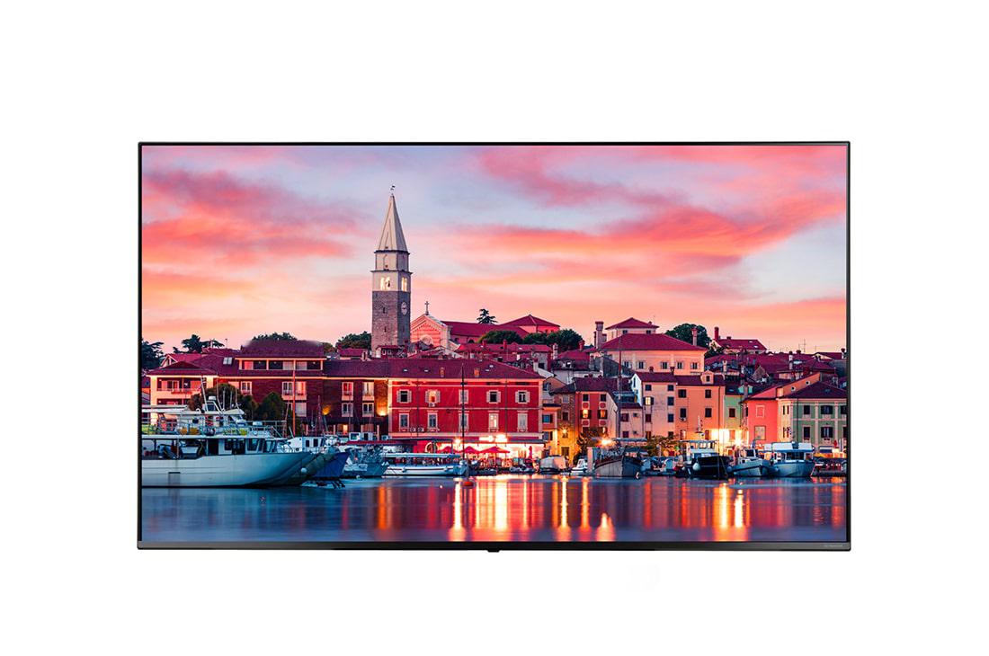 TV Hotel LG, 50", UHD, 12/7, 330nit, Edge LED, webOS 4.0, Pro:Centric(IP). boxe -, rama 13.9mm T/L/R 22.1mm B, dimensiuni 1102x644x36.6(63.3)mm, VESA 200x200, greutate 16.3kg, consum max 131.6W. Garantie 3 ani