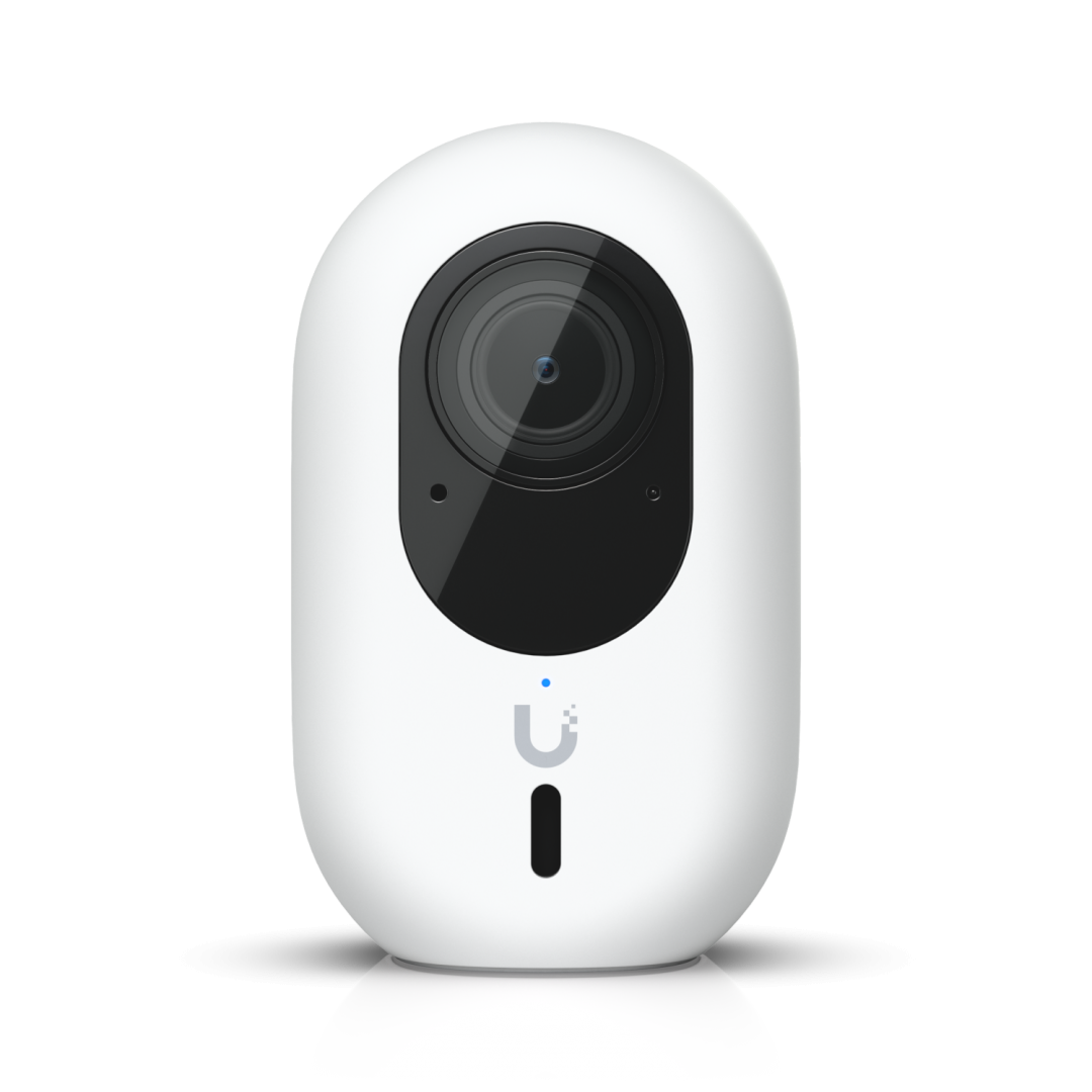 UBIQUITI 5MP G4 INSTANT CAMERA UVC-G4-INS, Dimensiuni: 81.6 x 50 x 47.2 mm, rezistenta la apa:  IPX5, Senzor: 5MP CMOS, Lentila: EFL 2.8 mm, ƒ/1.6, Unghi vizualizare:  H: 102.4°, V: 54.9°, D: 120.6°, IR, Rezolutie:  4MP 2688 x 1512 (16:9), 30 FPS, 802.11 a/b/g/n/ac WiFi, Bluetooth, Suport perete