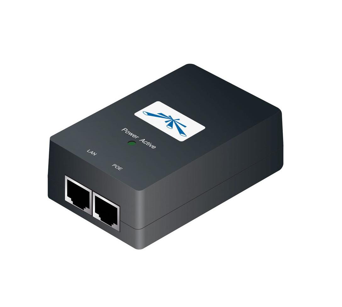 UBIQUITI POE 24V-24W POWER ADAPTER, Output Voltage: 24VDC @ 1.0A, InputVoltage: 90-260VAC @ 47-63Hz, Input Current: 0.3A @ 120VAC, 0.2A @230VAC, Switching Frequency: 200kHz