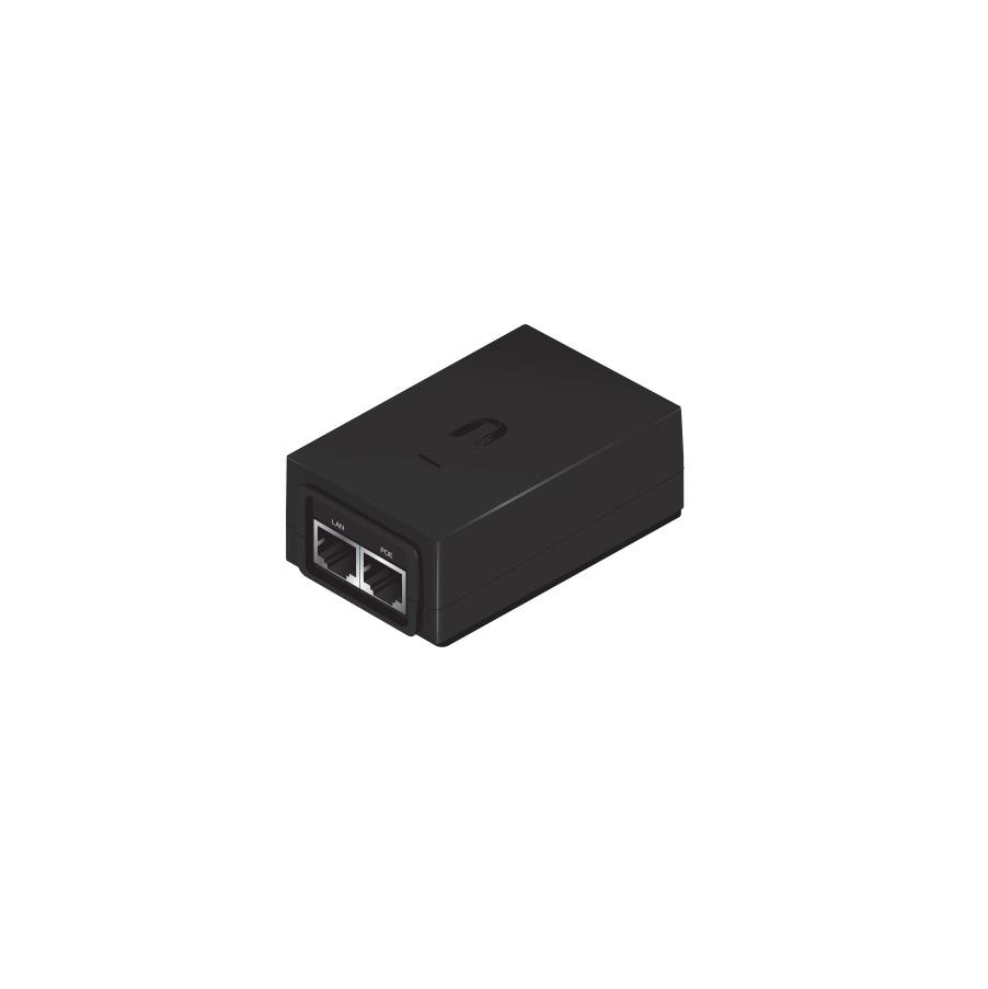 Ubiquiti Poe 48V-24W Gigabit Power Adapter, POE-48-24W; NO GIGABIT LANPort; voltage 230 V AC.