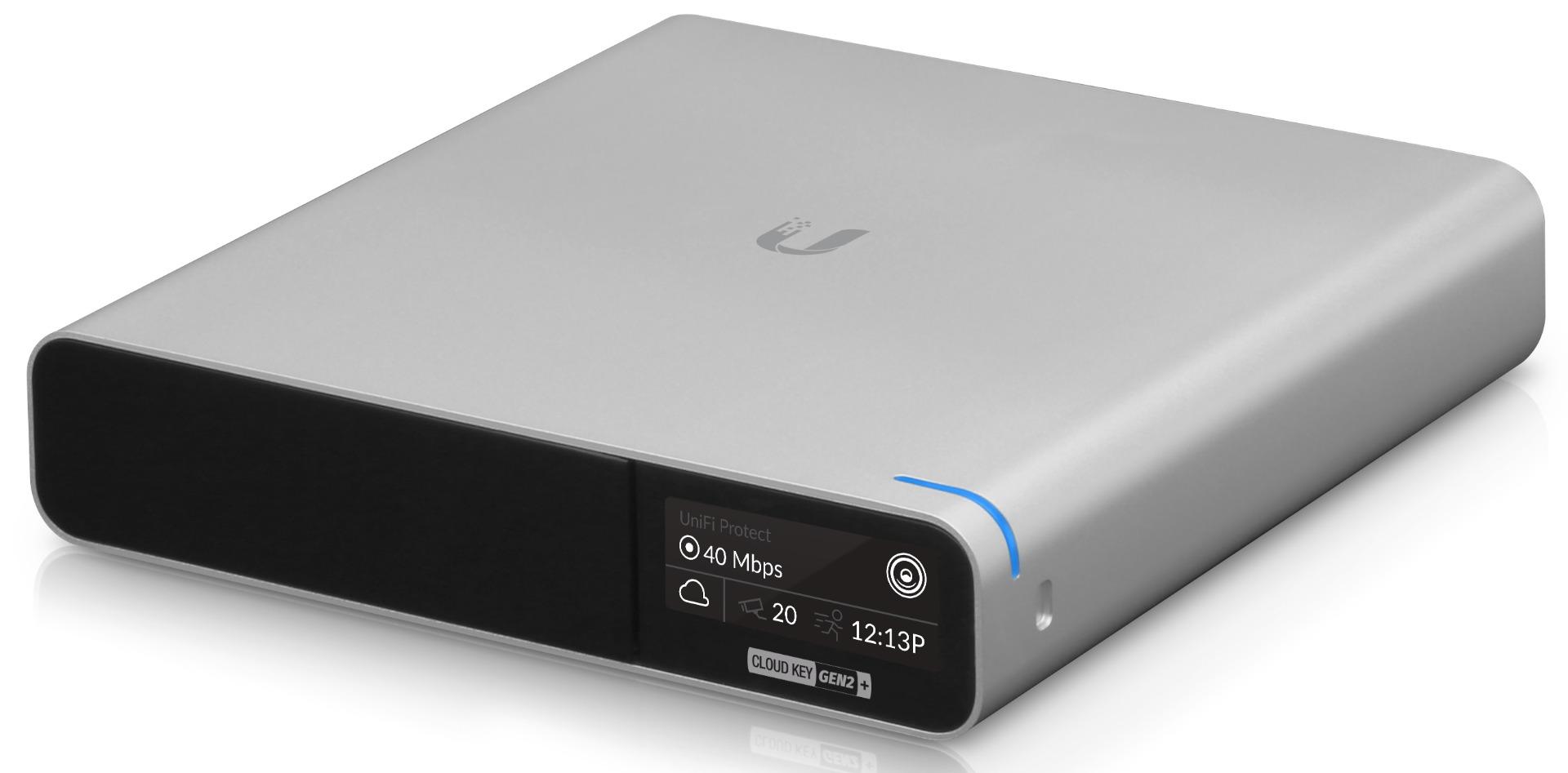 Ubiquiti Unifi Cloud Key, G2, UCK-G2; Procesor: APQ8053; Memorie RAM: 2 GB; 1 Gigabit Ethernet LAN (RJ-45);  Puterea consumată: 5W, Carcasa aluminiu.