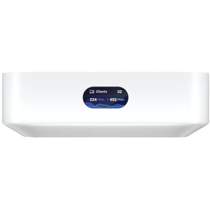 Ubiquiti UniFi EXPRESS UX AP WIFI 6, Bluetooth, Dual-Band acoperire: 140 M2, Dimensiuni: 98 x 98 x 30 mm, Greutate: 302g, Interfata: 1 x GbE RJ45, 1 x GbE RJ45, Alimentare: USB type C, Dual band : 2.4 GHz 573.5 Mbps, 5 Ghz: 2.4 Gbps, 2 antene interne +  o antena interna bluetooth.