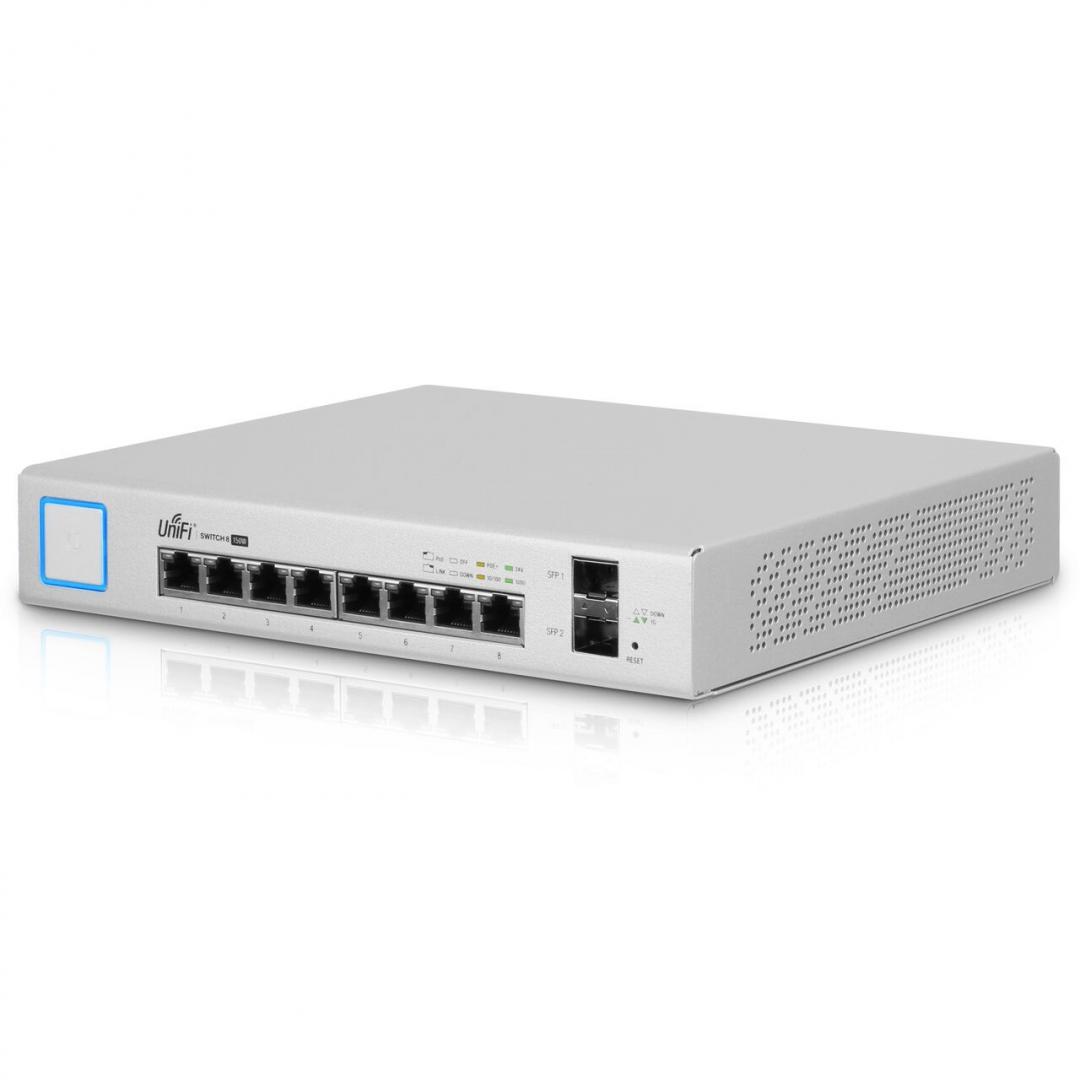 Switch Ubiquiti UniFi US-8-150W, 8 port, 10/100/1000 Mbps