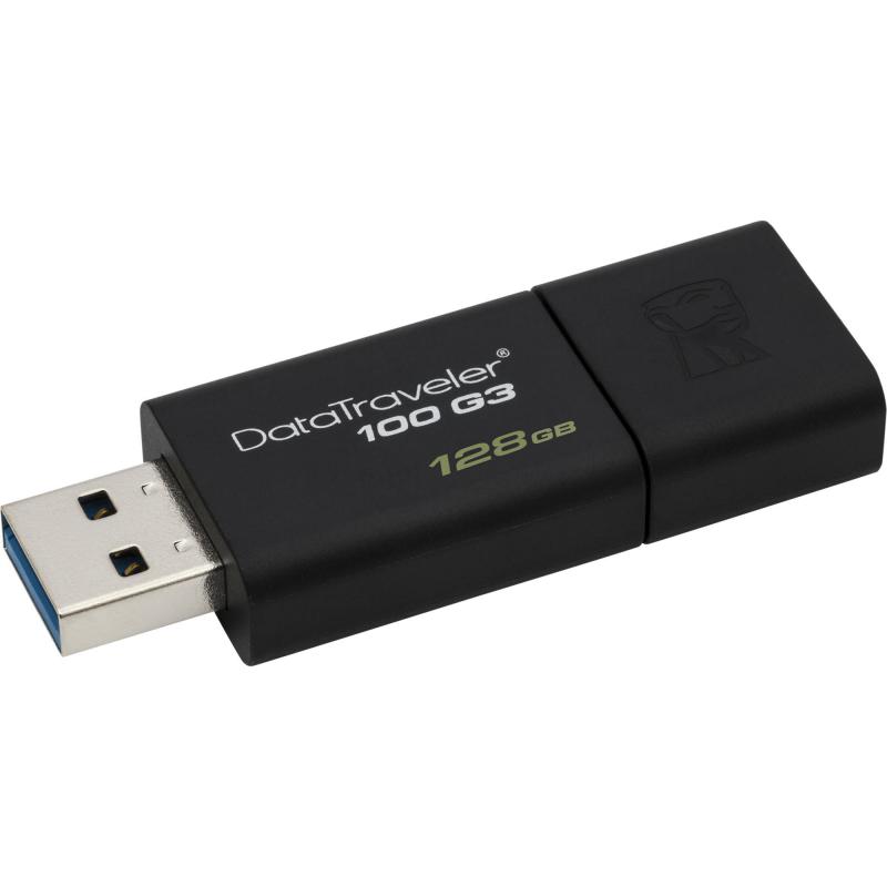 Memorie USB Flash Drive Kingston 128 GB DataTraveler D100G3, USB 3.0