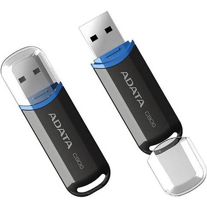 Memorie USB Flash Drive Adata C906, 16GB, USB 2.0, negru