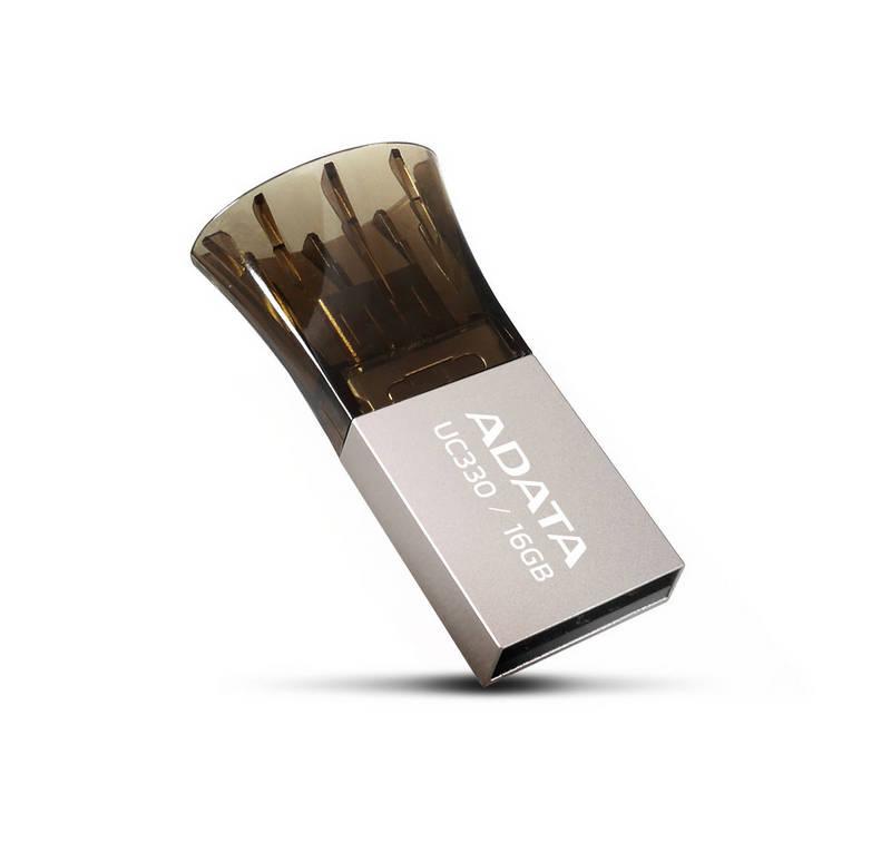 Memorie USB Flash Drive Adata UC330 16GB, OTG, USB3.0