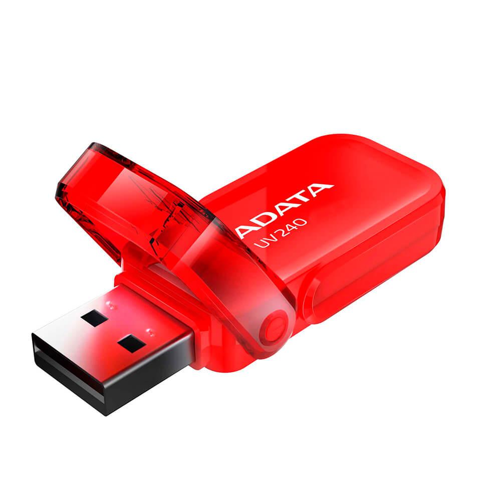 Memorie USB Flash Drive Adata 16GB, UV240, USB 2.0, Rosu