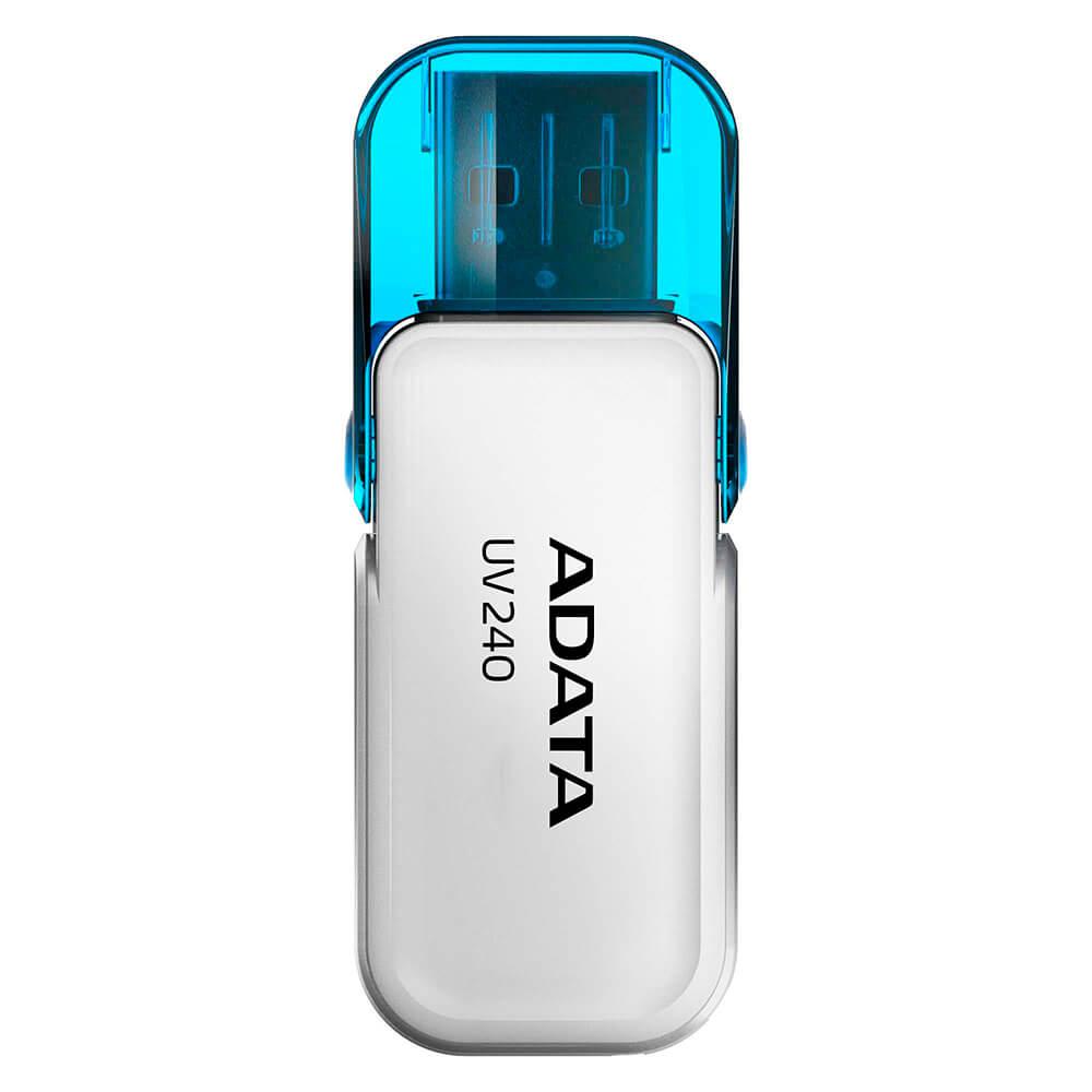 Memorie USB Flash Drive Adata 16GB, UV240, USB 2.0, Alb