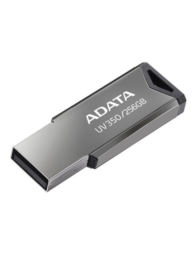 Memorie USB Flash Drive Adata 256GB, UV350, USB3.2, Silver