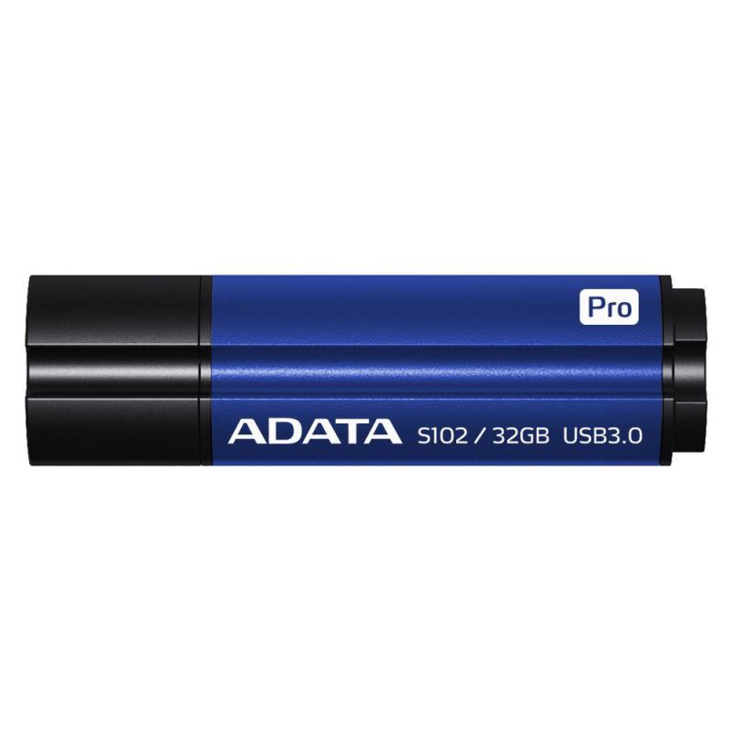 Memorie USB Flash Drive Adata S102 PRO, 32GB, USB 3.0, albastru