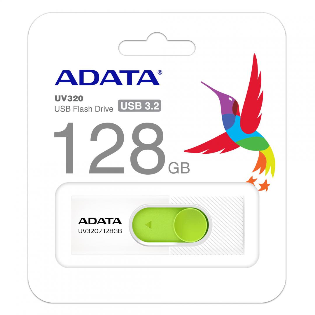 Memorie USB Flash Drive Adata UV320 128GB, USB-A 3.1