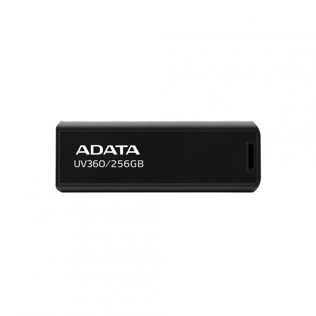 Memorie USB Flash Drive ADATA UV360, 256GB, USB 3.2, negru