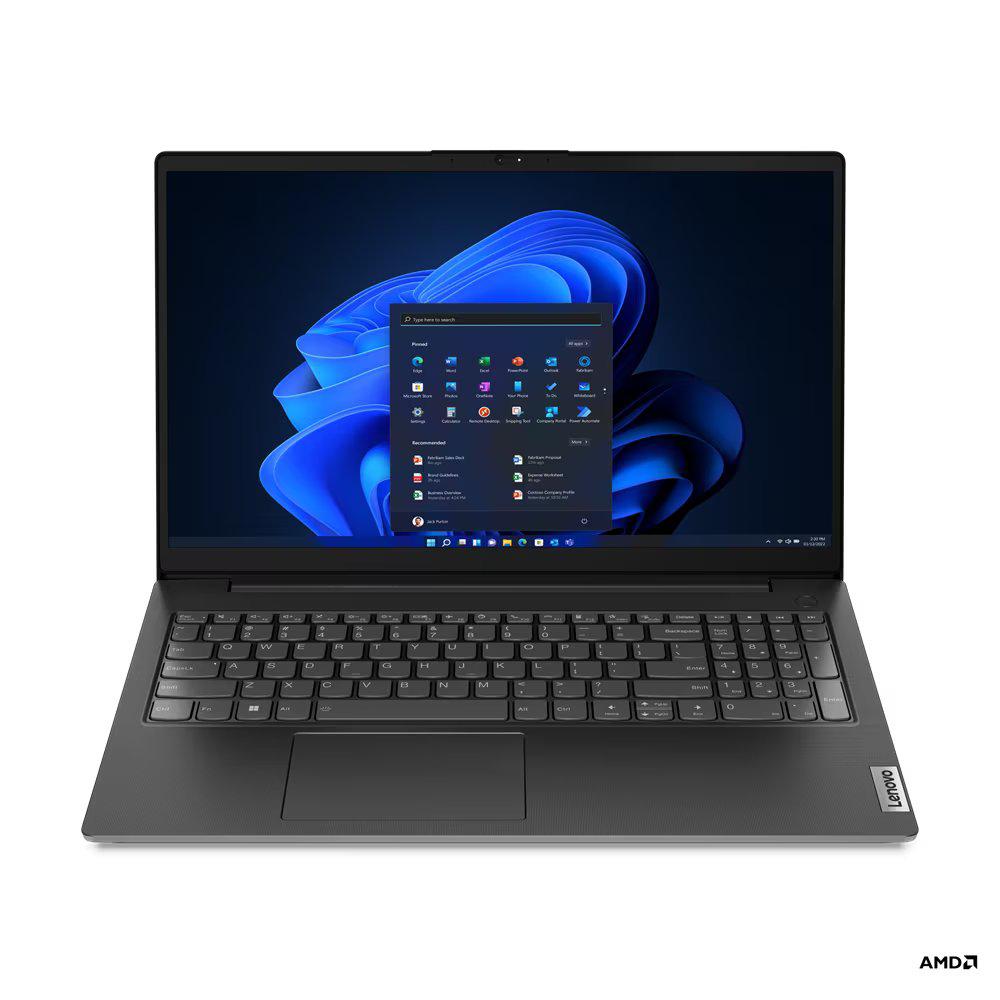 Laptop Lenovo Lenovo V15 G3 ABA, 15.6" FHD (1920x1080) TN 250nits Anti- glare, AMD Ryzen™ 7 5825U (8C / 16T, 2.0 / 4.5GHz, 4MB L2 / 16MB L3), Video Integrated AMD Radeon™ Graphics, RAM 8GB Soldered DDR4-3200 + 8GB SO-DIMM DDR4-3200, SSD 512GB SSD M.2 2242 PCIe® 4.0x4 NVMe®, Optical: no ODD, No card