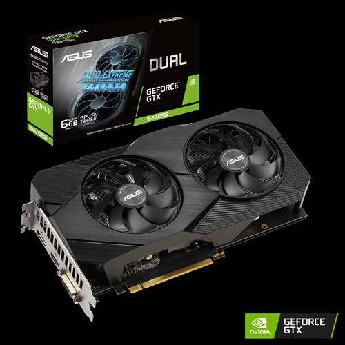 Placa video ASUS GeForce GTX 1660 SUPER EVO O6G, 6GB GDDR6, 192-bit