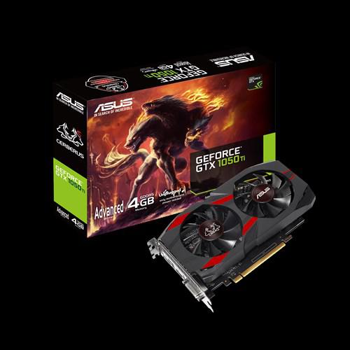 Placa video ASUS GeForce GTX 1050 Ti Cerberus A4G, 4GB GDDR5, 128-bit