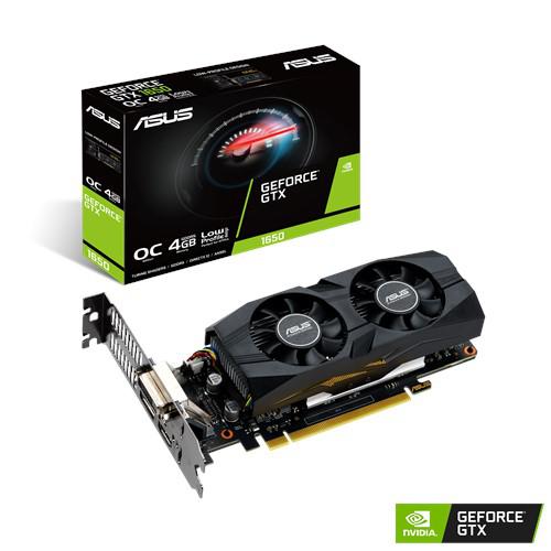 Placa video ASUS GeForce GTX 1650 LP O4G, 4GB GDDR5, 128-bit