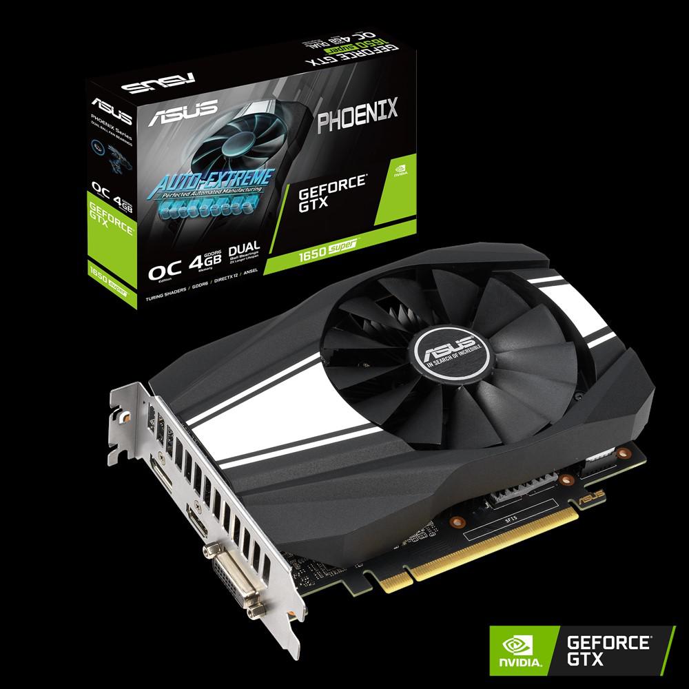 Placa video Asus nVidia Phoenix GeForce® GTX 1650 SUPER™ OC Edition 4GB GDDR6 PH-GTX1650S-O4G