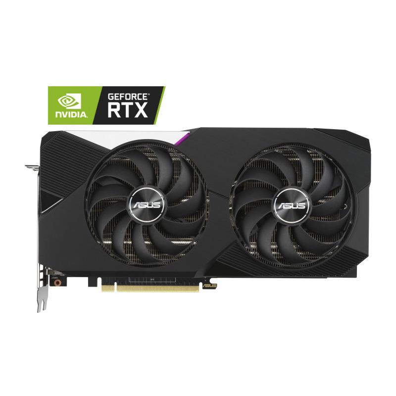 Placa video ASUS GeForce RTX 3070 DUAL O8G LHR 8GB GDDR6 256-bit