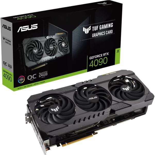 Placa Video ASUS TUF Gaming GeForce RTX™ 4090 24GB GDDR6X OG 384 bit, PCIE 4.0, 2xHDMI 3xDP