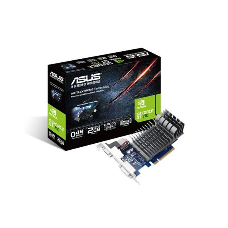 Placa video Asus NVIDIA 710-1-SL, GT710, PCI-E 2.0, 1024MB DDR3, 64bit