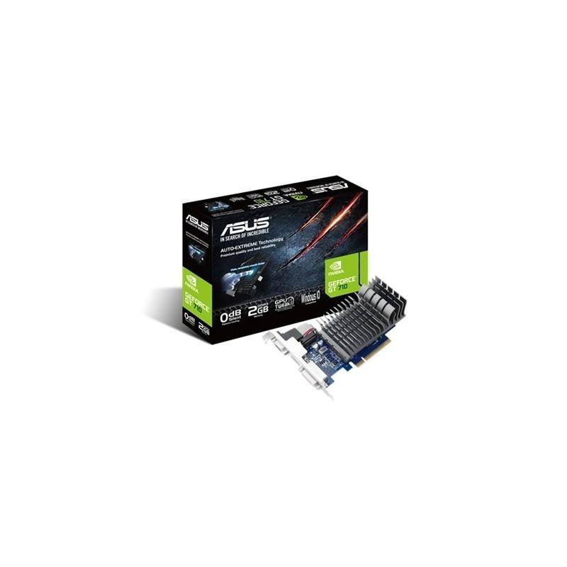 Placa video ASUS GeForce® GT 710, 2GB DDR3, 64-bit
