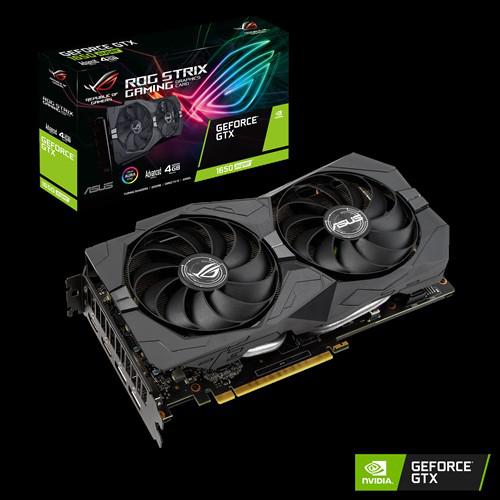 Placa video ASUS GeForce GTX 1650 SUPER ROG STRIX GAMING A4G, 4GB GDDR6, 128-bit