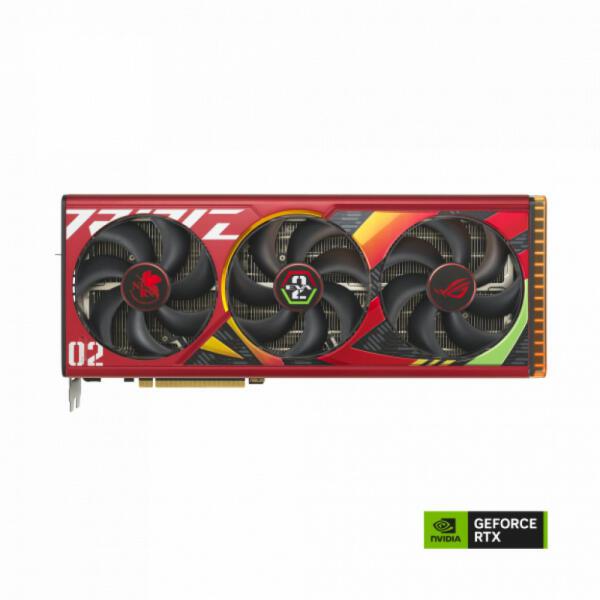 Placa Video ASUS ROG Strix GeForce RTX™ 4090 24GB GDDR6X OC EVA-02 Edition 384 bit, PCIE 4.0, 2xHDMI 2xDP