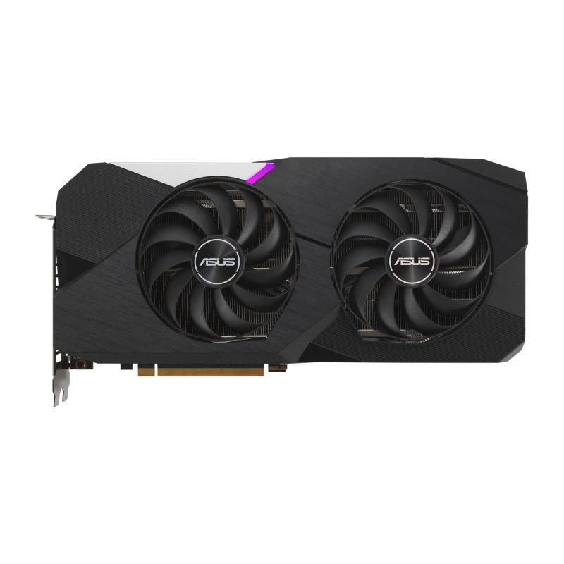 Placa video ASUS Radeon RX 6700 XT DUAL O12G, 12GB GDDR6, 1‎92-bit