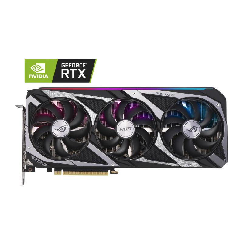 Placa video ASUS GeForce RTX 3060 ROG STRIX O12G LHR 12GB GDDR6 192-bit