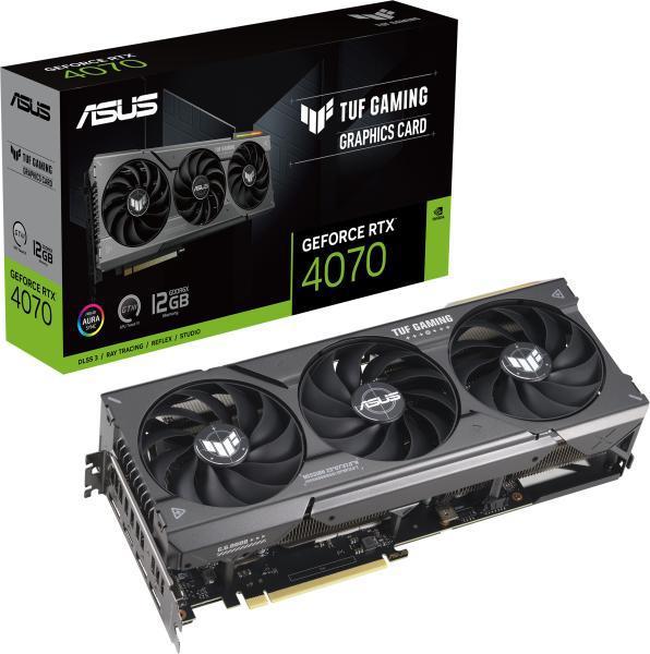 Placa video Asus TUF RTX 4070 12GB