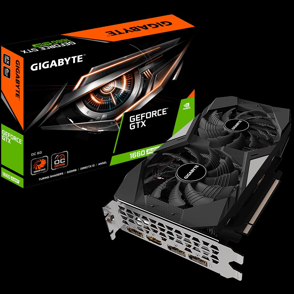 Placa video GIGABYTE GeForce GTX 1660 SUPER OC 6GB GDDR6 192-bit