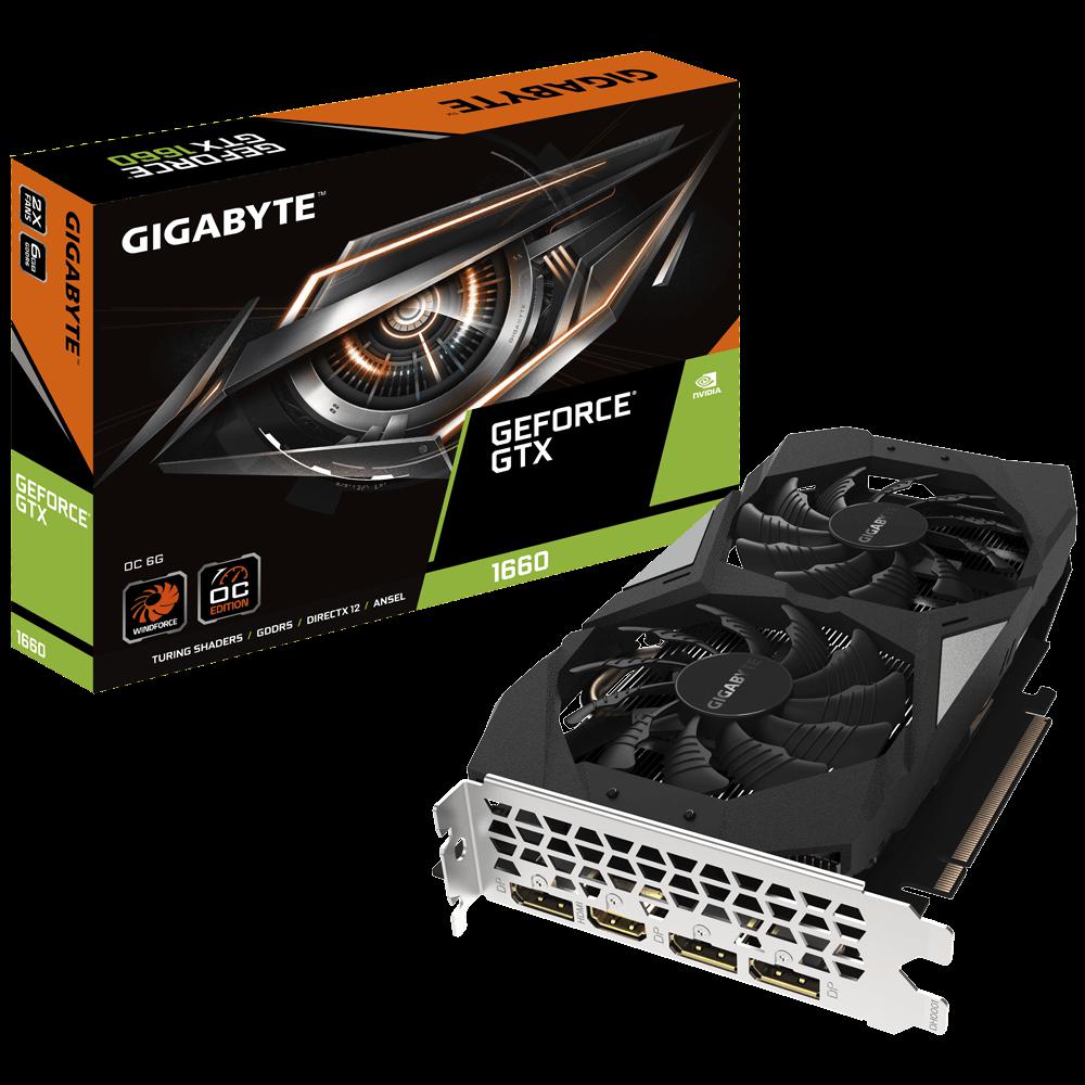 Placa video GIGABYTE GeForce GTX 1660 OC 6GB GDDR5 192-bit