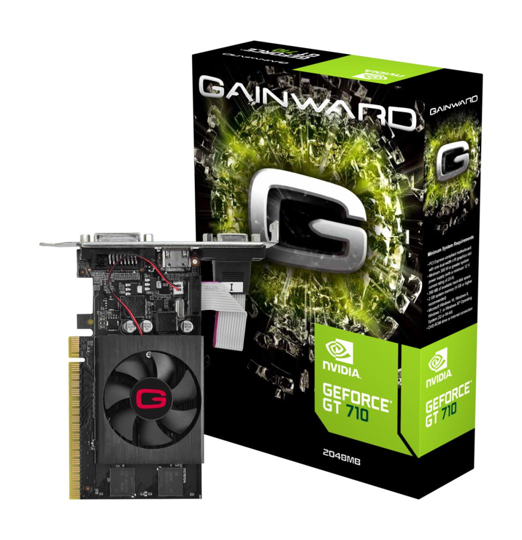 Placa video Gainward nVidia GeForce GT 710, 2GB, GDDR5, 64bit