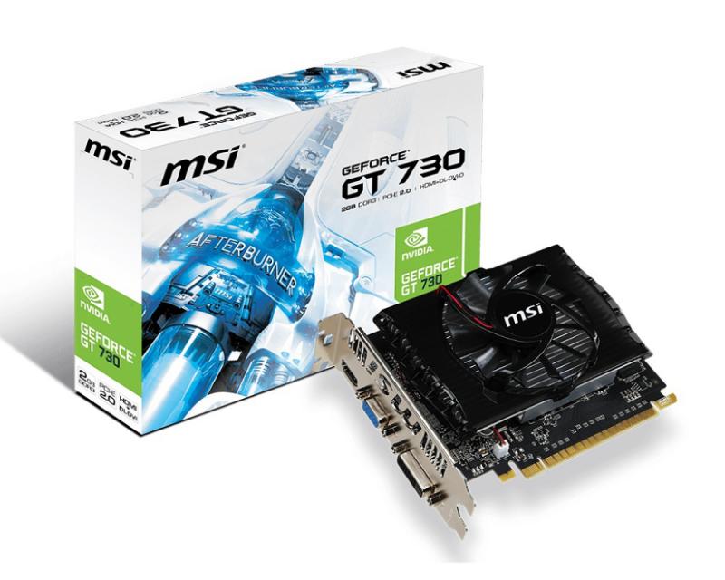 Placa video MSI GeForce® GT 730 v2, 2GB DDR3, 128-bit