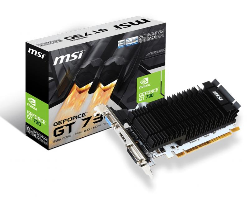 Placa video MSI GeForce® GT 730 K, 2GB DDR3, 64-bit