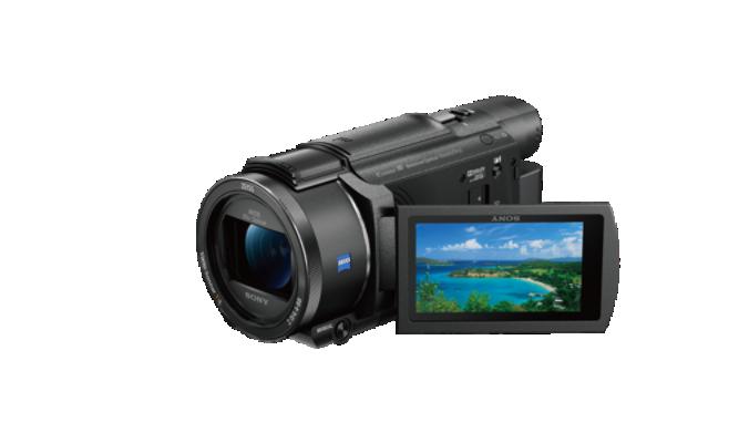 Camera Video Sony Action FDR-AX53 4K, Senzor CMOS Exmor R®cuiluminaredin spate de tip 1/2,5 (7,20 mm), ZEISS Vario-Sonnar® T*,zoomoptic 20x ,rezolutie video: XAVC S 4K: 3840x2160/30p(NTSC)/25p(PAL), 24p,XAVC SHD: 1920x1080/60p(NTSC)/50p(PAL),30p(NTSC)/25p(PAL), 24p