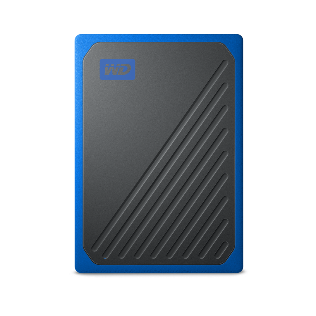 SSD Extern WD My Passport GO 2TB, Negru/Albastru, USB 3.0