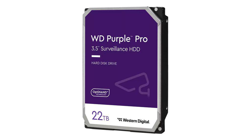 HDD intern  WESTERN DIGITAL Purple Pro 22TB 7200rpm 512MB  3.5