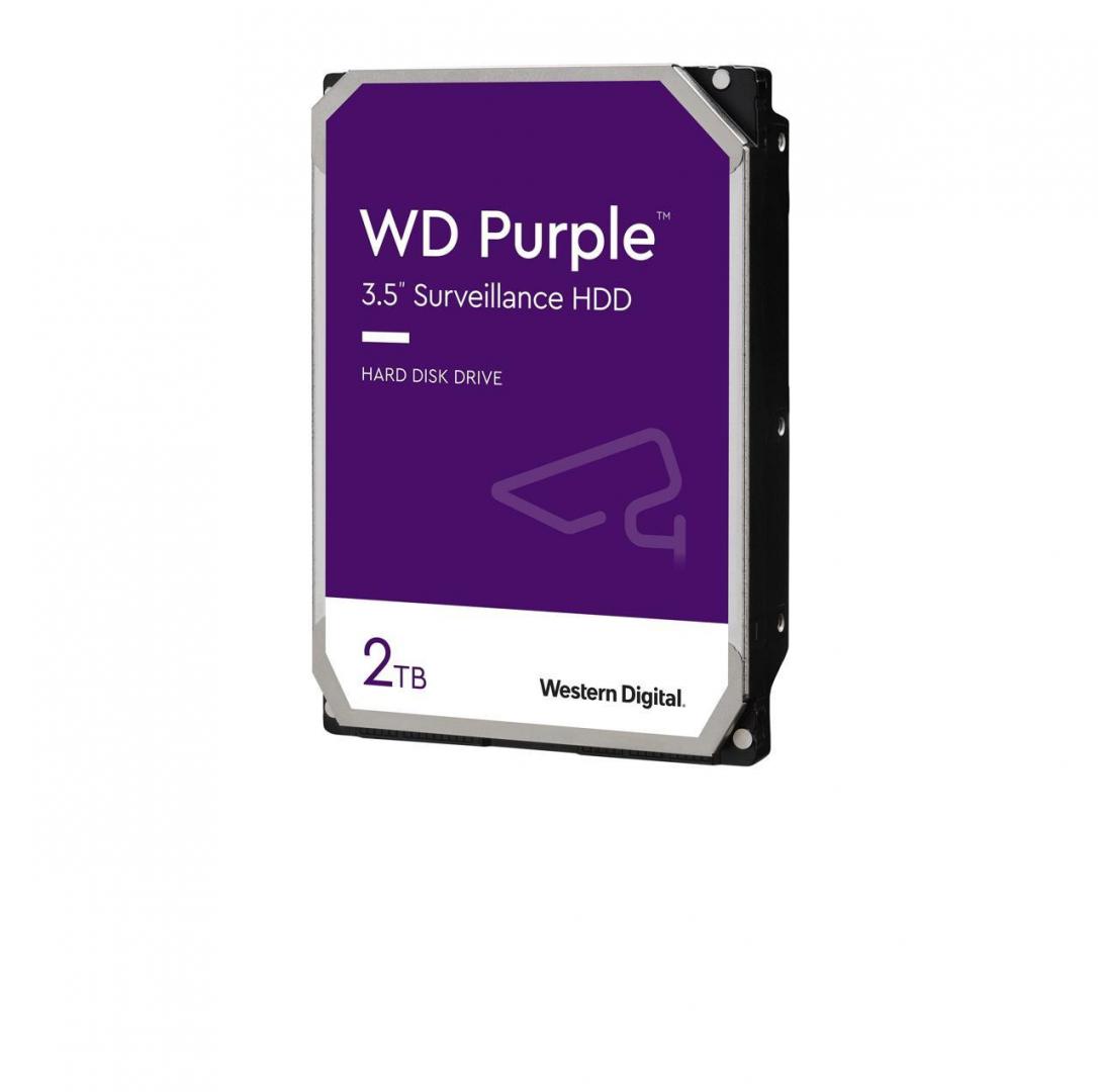 HDD intern WESTERN DIGITAL Purple, 2TB, 5400RPM, SATA III