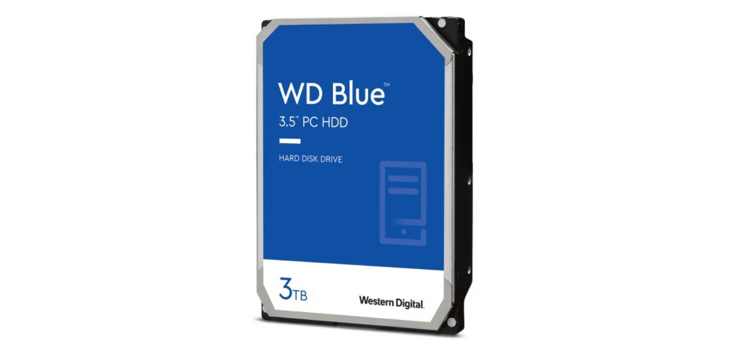 HDD intern WD, 3.5", 3TB, Blue, SATA3, IntelliPower 5400rpm, 256MB,