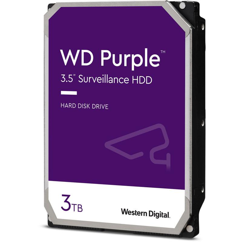 Hard disk WD New Purple 3TB IntelliPower 64MB 5400RPM SATA III