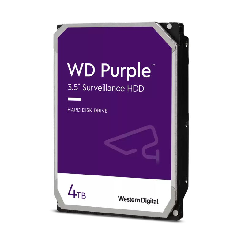 HDD intern WD, Purple 4TB SATA-III 5400RPM 256MB