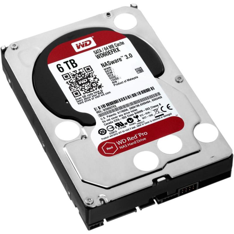 Hard disk WD Red 6TB SATA-III 5400RPM 64MB