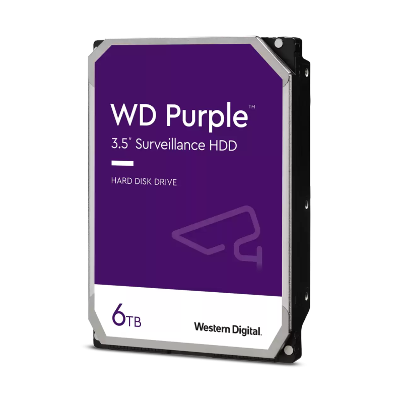 HDD intern  WD Purple 6TB SATA-III 5640RPM 256MB