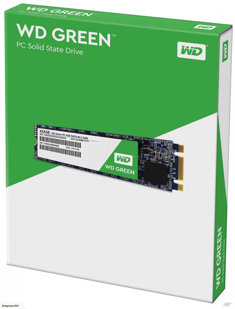 SSD WD Green, 240GB, SATA III, M.2 2280